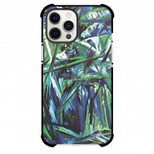 Natalia Goncharova The Green Forest Phone Case For iPhone and Samsung Galaxy Devices - The Green Forest Painting Futurism Artwork