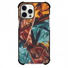 Natalia Goncharova Rayonist Lilies Phone Case For iPhone and Samsung Galaxy Devices - Rayonist Lilies Painting Futurism Artwork