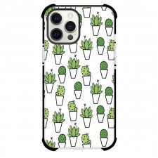 Green Cactus Phone Case For iPhone Samsung Galaxy Pixel OnePlus Vivo Xiaomi Asus Sony Motorola Nokia - Green Cactus Pattern Art