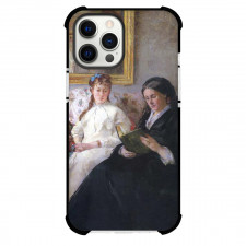 Berthe Morisot The Mother And Sister Phone Case For iPhone and Samsung Galaxy Devices - The Mother And Sister Painting Impressionist Artwork