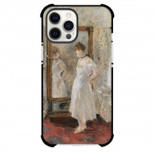 Berthe Morisot The Psyche Mirror Phone Case For iPhone and Samsung Galaxy Devices - The Psyche Mirror Painting Impressionist Artwork