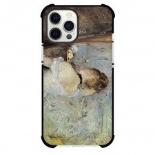 Berthe Morisot Woman At Her Toilette Phone Case For iPhone and Samsung Galaxy Devices - Woman At Her Toilette Painting Impressionist Artwork