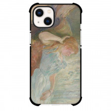 Berthe Morisot Young Girl Lying Phone Case For iPhone and Samsung Galaxy Devices - Young Girl Lying Painting Impressionist Artwork
