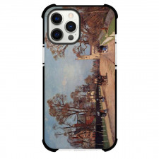 Camille Pissarro The Avenue Sydenham Phone Case For iPhone and Samsung Galaxy Devices - The Avenue Sydenham Painting Impressionist Artwork