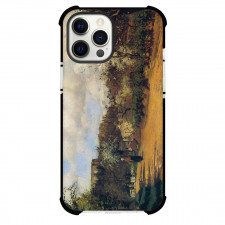 Camille Pissarro View From Louveciennes Phone Case For iPhone and Samsung Galaxy Devices - View From Louveciennes Painting Impressionist Artwork