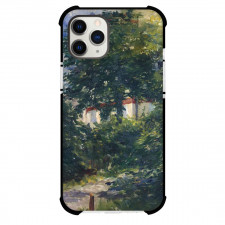 Edouard Manet The Garden Phone Case For iPhone and Samsung Galaxy Devices - The Garden Painting Impressionist Artwork