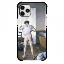 Gustave Caillebotte Man At His Bath Phone Case For iPhone and Samsung Galaxy Devices - Man At His Bath Painting Impressionist Artwork