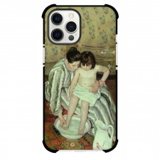 Mary Cassatt The Childs Bath Phone Case For iPhone and Samsung Galaxy Devices - The Childs Bath Painting Impressionist Artwork