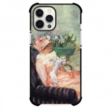 Mary Cassatt The Cup of Tea Phone Case For iPhone and Samsung Galaxy Devices - The Cup of Tea Painting Impressionist Artwork