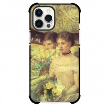 Mary Cassatt The Loge Phone Case For iPhone and Samsung Galaxy Devices - The Loge Painting Impressionist Artwork