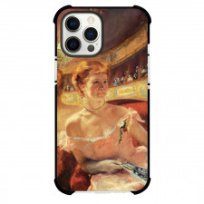 Mary Cassatt Woman With A Pearl Phone Case For iPhone and Samsung Galaxy Devices - Woman With A Pearl Painting Impressionist Artwork