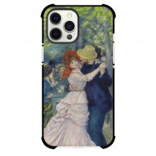 Pierre-Auguste Renoir Dance At Bougival Phone Case For iPhone and Samsung Galaxy Devices - Dance At Bougival Painting Impressionist Artwork