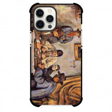 Paul Cezanne The Card Players Phone Case For iPhone and Samsung Galaxy Devices - The Card Players Painting Impressionist Artwork