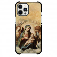Antonio Da Correggio Madonna And Child With Angels Phone Case For iPhone Samsung Galaxy Pixel OnePlus Vivo Xiaomi Asus Sony Motorola Nokia - Madonna And Child With Angels Painting Mannerism Artwork