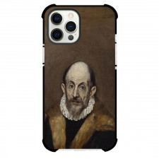 El Greco Portrait of An Old Man Phone Case For iPhone Samsung Galaxy Pixel OnePlus Vivo Xiaomi Asus Sony Motorola Nokia - Portrait of An Old Man Painting Mannerism Artwork