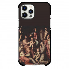 Jacopo Pontormo Holy Family With Saints Phone Case For iPhone Samsung Galaxy Pixel OnePlus Vivo Xiaomi Asus Sony Motorola Nokia - Holy Family With Saints Painting Mannerism Artwork