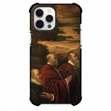 Tintoretto Three Venetian Counsellors Phone Case For iPhone Samsung Galaxy Pixel OnePlus Vivo Xiaomi Asus Sony Motorola Nokia - Three Venetian Counsellors Painting Mannerism Artwork
