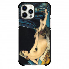 Jean Auguste Dominique Ingres The Grande Odalisque Phone Case For iPhone and Samsung Galaxy Devices - The Grande Odalisque Painting Neoclassicism Artwork