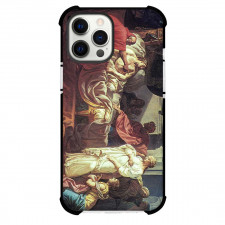 Jacques-Louis David Cause of Antiochus Disease Phone Case For iPhone and Samsung Galaxy Devices - Cause of Antiochus Disease Painting Neoclassicism Artwork