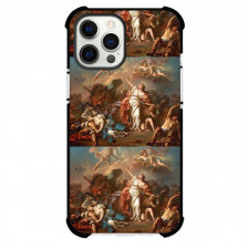 Jacques-Louis David Diana And Apollo Killing Phone Case For iPhone and Samsung Galaxy Devices - Diana And Apollo Killing Painting Neoclassicism Artwork