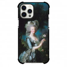 Elisabeth Vigee Le Brun Marie Antoinette with A Rose Phone Case For iPhone and Samsung Galaxy Devices - Marie Antoinette with A Rose Painting Neoclassicism Artwork