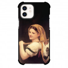 William-Adolphe Bouguereau The Return of The Market Phone Case For iPhone and Samsung Galaxy Devices - The Return of The Market Painting Neoclassicism Artwork