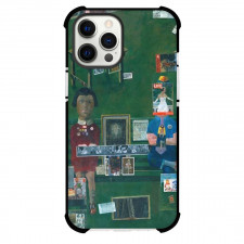 Peter Blake On The Balcony Phone Case For iPhone Samsung Galaxy Pixel OnePlus Vivo Xiaomi Asus Sony Motorola Nokia - On The Balcony Painting Pop Art Artwork
