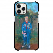 Peter Blake Self-Portrait With Badges Phone Case For iPhone Samsung Galaxy Pixel OnePlus Vivo Xiaomi Asus Sony Motorola Nokia - Self-Portrait With Badges Painting Pop Art Artwork