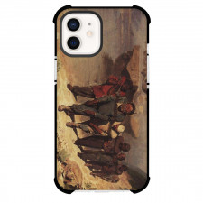 Ilya Repin Barge Haulers On The Volga Phone Case For iPhone and Samsung Galaxy Devices - Barge Haulers On The Volga Painting Realism Artwork