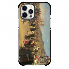 Ilya Repin Religious Procession in Kursk Phone Case For iPhone and Samsung Galaxy Devices - Religious Procession in Kursk Painting Realism Artwork