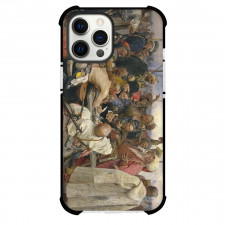 Ilya Repin The Reply of The Zaporozhian Phone Case For iPhone and Samsung Galaxy Devices - Reply of The Zaporozhian Painting Realism Artwork