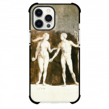 Albrecht Durer Adam And Eve Phone Case For iPhone and Samsung Galaxy Devices - Adam And Eve Painting Renaissance Artwork