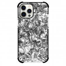 Albrecht Durer The Four Horsemen Phone Case For iPhone and Samsung Galaxy Devices - The Four Horsemen Painting Renaissance Artwork