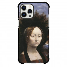 Leonardo Da Vinci Ginevra De Benci Phone Case For iPhone and Samsung Galaxy Devices - Ginevra De Benci Painting Renaissance Artwork