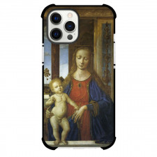 Andrea Del Verrocchio Madonna And Child Phone Case For iPhone and Samsung Galaxy Devices - Madonna And Child Painting Renaissance Artwork