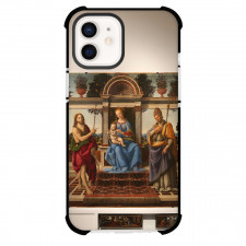 Andrea Del Verrocchio Piazza Madonna Phone Case For iPhone and Samsung Galaxy Devices - Piazza Madonna Painting Renaissance Artwork