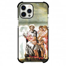 Michelangelo Manchester Madonna Phone Case For iPhone and Samsung Galaxy Devices - Manchester Madonna Painting Renaissance Artwork