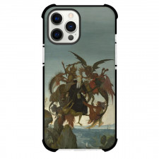 Michelangelo The Torment of Saint Anthony Phone Case For iPhone and Samsung Galaxy Devices - The Torment of Saint Anthony Painting Renaissance Artwork
