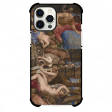 Titian Diana And Actaeon Phone Case For iPhone and Samsung Galaxy Devices - Diana And Actaeon Painting Renaissance Artwork