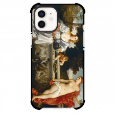 Titian Sacred And Profane Love Phone Case For iPhone and Samsung Galaxy Devices - Sacred And Profane Love Painting Renaissance Artwork