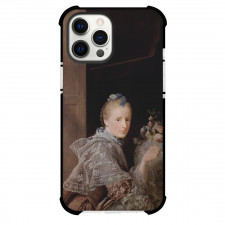 Allan Ramsay The Painters Wife Phone Case For iPhone and Samsung Galaxy Devices - The Painters Wife Margaret Lindsay Painting Rococo Artwork