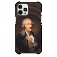 Jean-Baptiste Greuze Self-Portrait Phone Case For iPhone and Samsung Galaxy Devices - Self-Portrait Painting Rococo Artwork