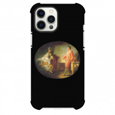 Jean-Honore Fragonard The Beginnings of Model Phone Case For iPhone and Samsung Galaxy Devices - The Beginnings of Model Painting Rococo Artwork