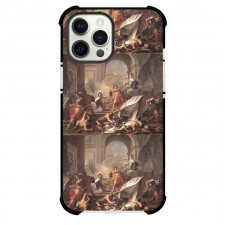 Jean-Marc Nattier Perseus Petrifies Phineas Phone Case For iPhone and Samsung Galaxy Devices - Petrifies Phineas Painting Rococo Artwork