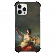 Jean-Marc Nattier Terpsichore Muse of Dance Phone Case For iPhone and Samsung Galaxy Devices - Terpsichore Muse of Dance Painting Rococo Artwork