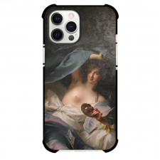 Jean-Marc Nattier Thalia Muse of Comedy Phone Case For iPhone and Samsung Galaxy Devices - Thalia Muse of Comedy Painting Rococo Artwork