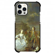 William Hogarth The Mackinen Children Phone Case For iPhone and Samsung Galaxy Devices - The Mackinen Children Painting Rococo Artwork