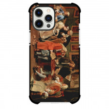 William Hogarth The Marriage Contract Phone Case For iPhone and Samsung Galaxy Devices - The Marriage Contract Painting Rococo Artwork