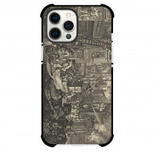 William Hogarth The Times Phone Case For iPhone and Samsung Galaxy Devices - The Times Painting Rococo Artwork
