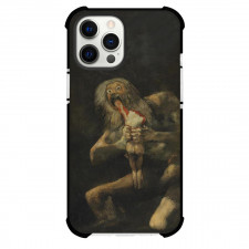 Francisco Goya Saturn Devouring His Son Phone Case For iPhone and Samsung Galaxy Devices - Saturn Devouring His Son Painting Romanticism Artwork